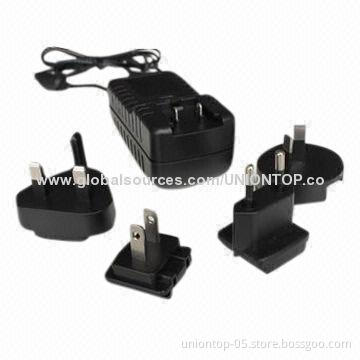 12V 1.5A 18W Interchangeable AC/DC Power Adapter